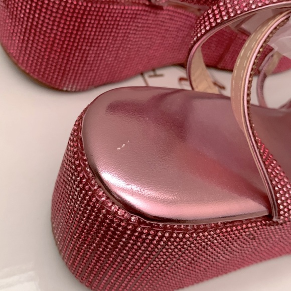 🌸 NIB Qupid Wedges: Size 5.5 Women’s - Picture 6 of 7